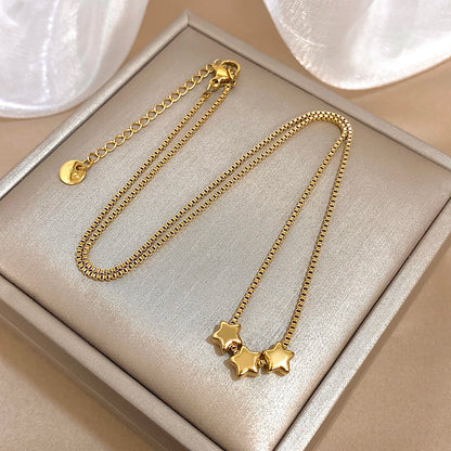 Three Stars Necklace