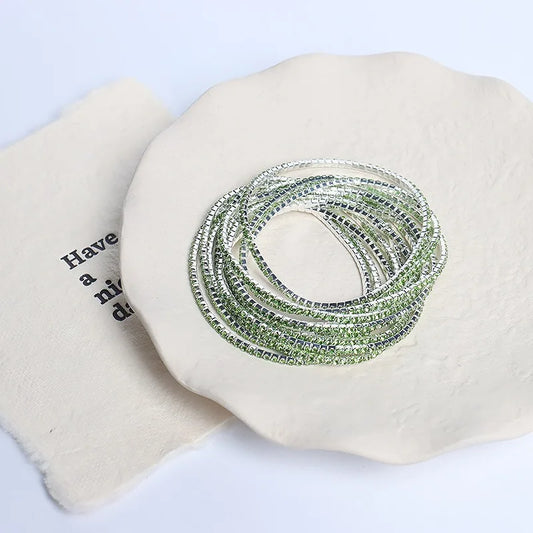 Elegant Crystal Bracelets