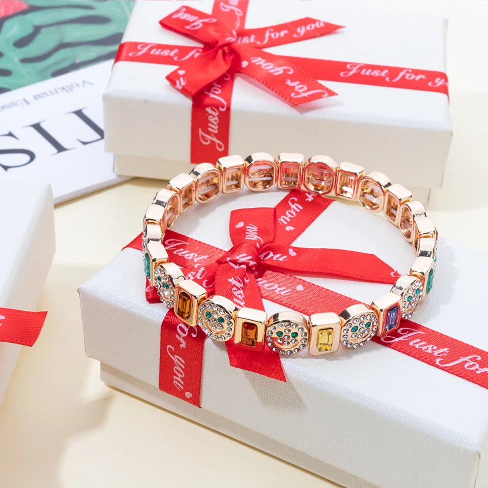 2023 verão novo design cor de ouro braceets para mulheres flor encantos frisado pulseira presente boho mão feliz jóias