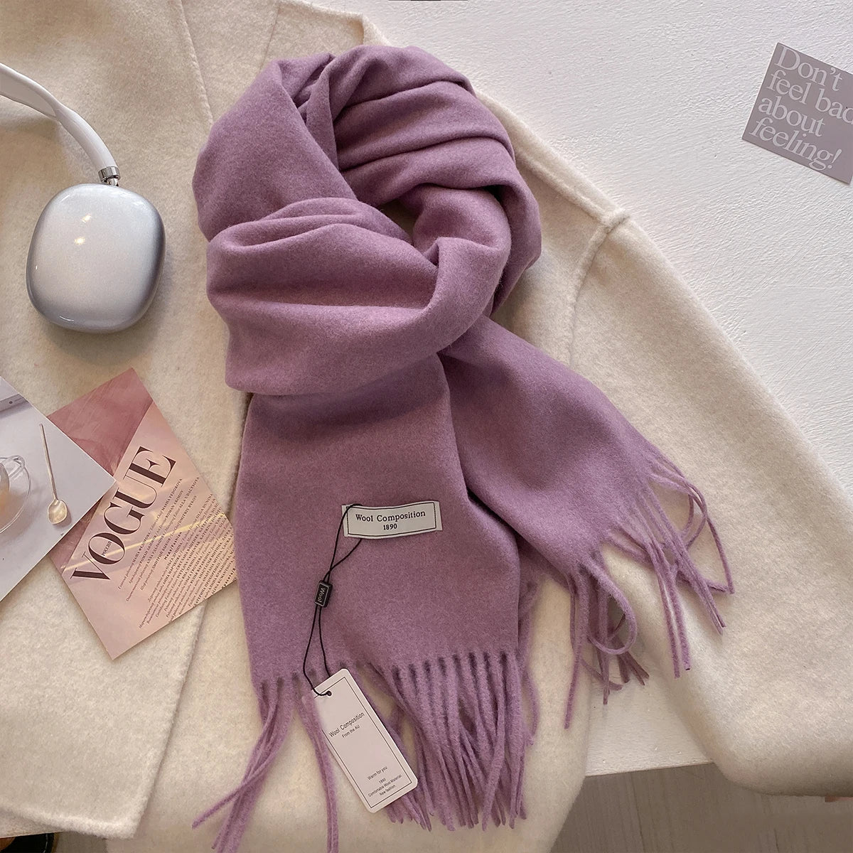 Elegant Winter Cashmere Scarves