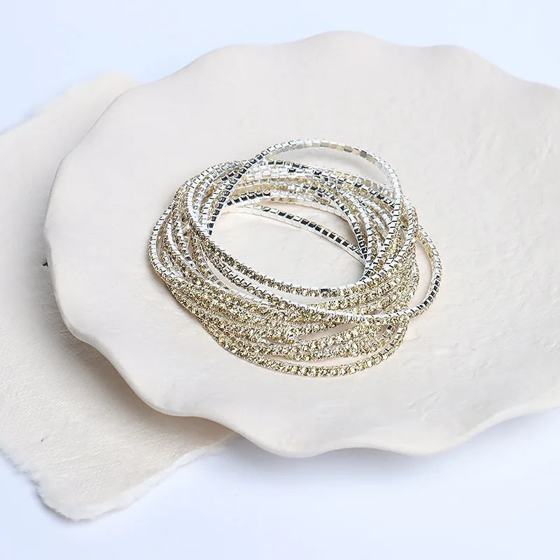 Elegant Crystal Bracelets