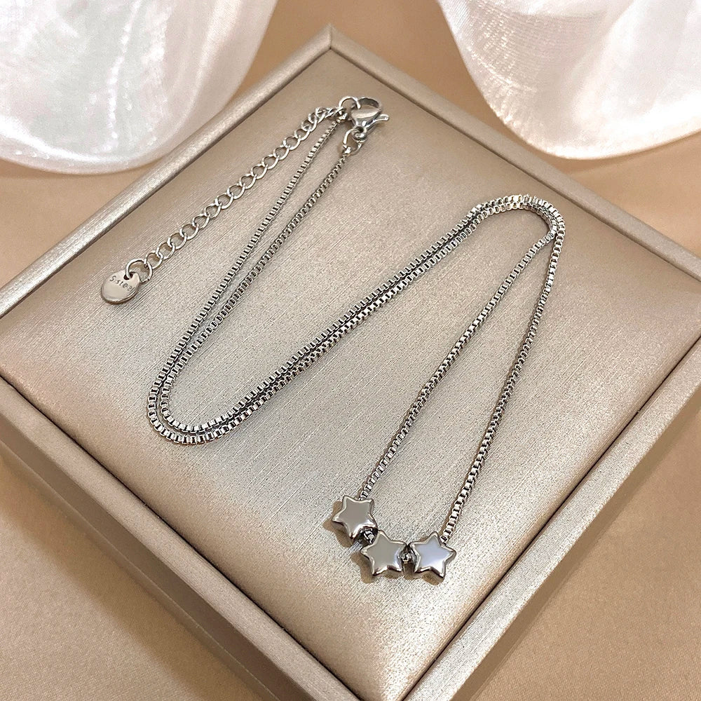 Three Stars Necklace