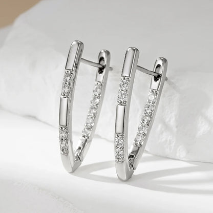 Kinel Hot Moda Geométrica Tibetano Prata Brincos Gota Para As Mulheres Menina Natural Zircão Acessórios de Alta Qualidade Jóias Diárias