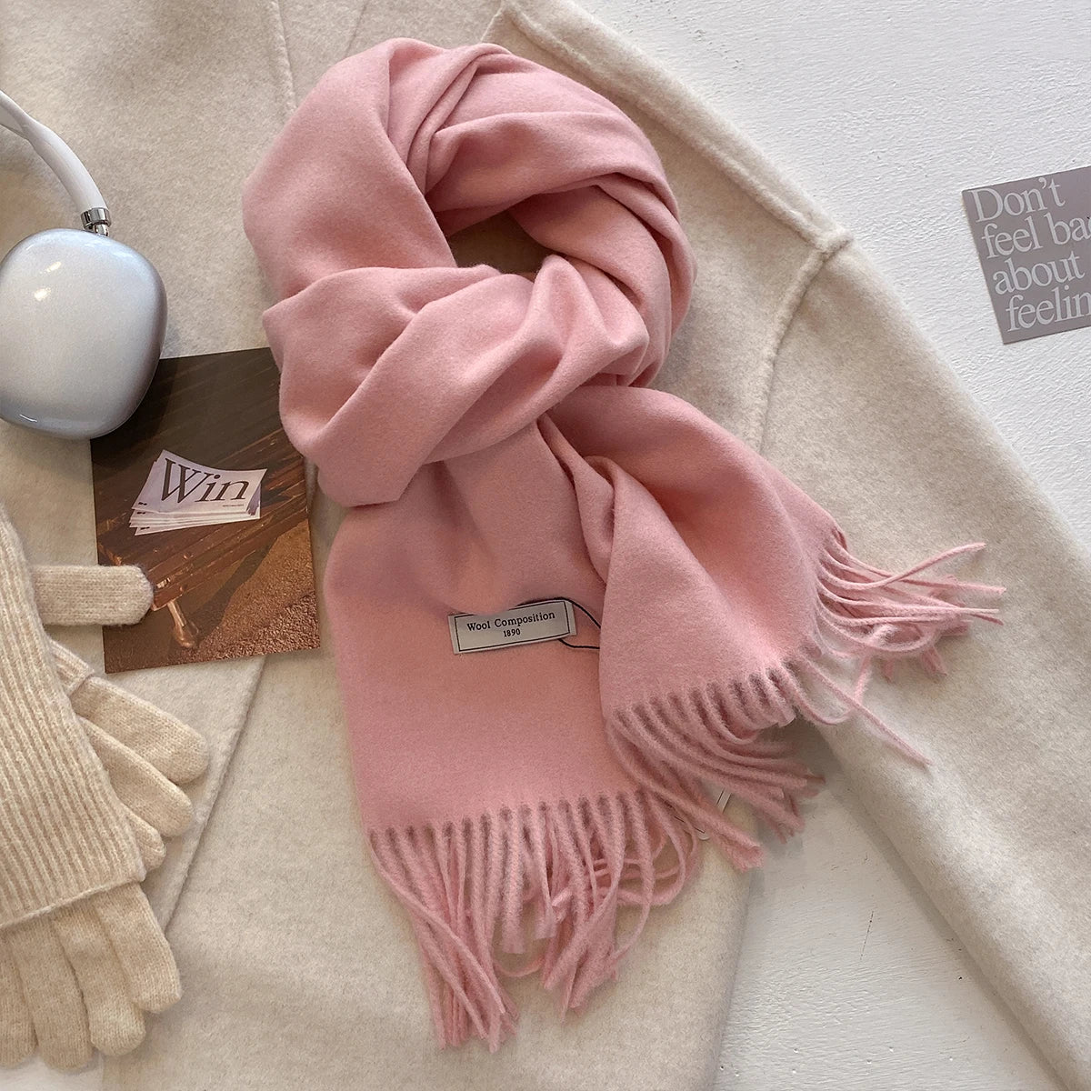 Elegant Winter Cashmere Scarves